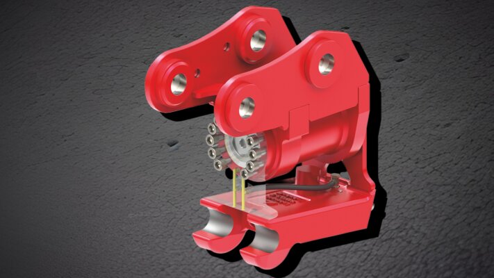 Schnellwechsler für Bagger – Lehnhoff MS03...
