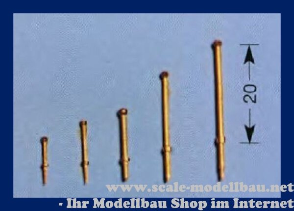 Relingstütze 1D/ 6mm