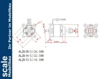 D-Power AL 28-14 Brushless Motor