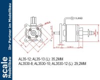 D-Power AL 35-15 Brushless Motor