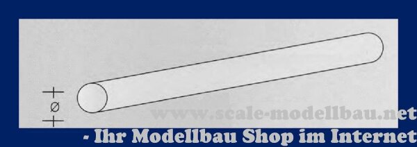 PP-Rundstab 1000x2,5 r