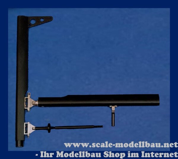 Alu-Segelmast silber