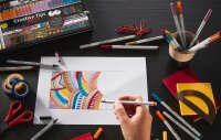 STABILO ARTY PASTEL Filzstifte farbsortiert, 30 St.