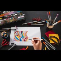 STABILO ARTY SHADING Filzstifte farbsortiert, 10 St.