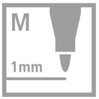 STABILO pen 68 Filzstifte farbsortiert, 6 St.