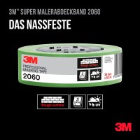 3M 2060 Malerband grün 24,0 mm x 50,0 m 1 Rolle