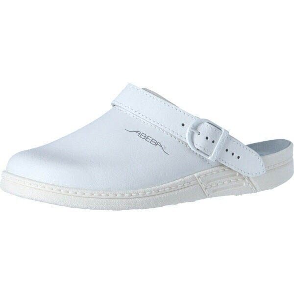 ABEBA® unisex OB Sicherheitsclogs "7021" DAS ORIGINAL weiß Größe 43