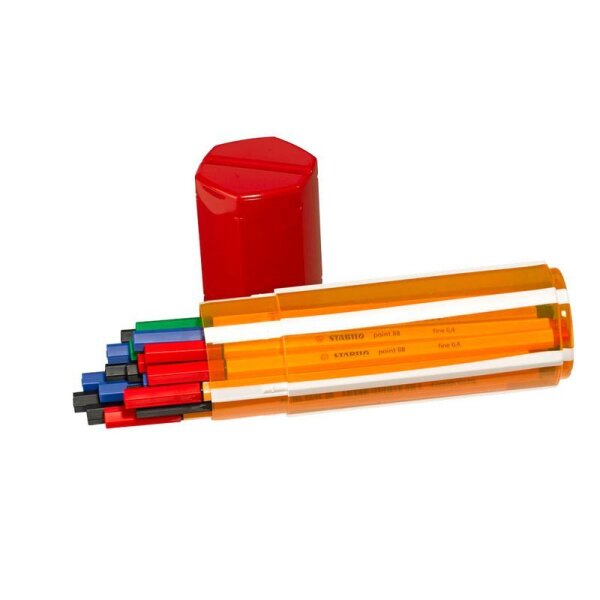 STABILO point 88 Office Fineliner-Set farbsortiert 0,4 mm, 20 St.