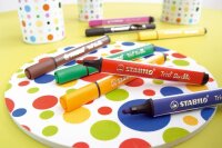 STABILO Trio® Scribbi Filzstifte farbsortiert, 12 St.