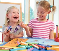 STABILO Trio® Scribbi Filzstifte farbsortiert, 12 St.