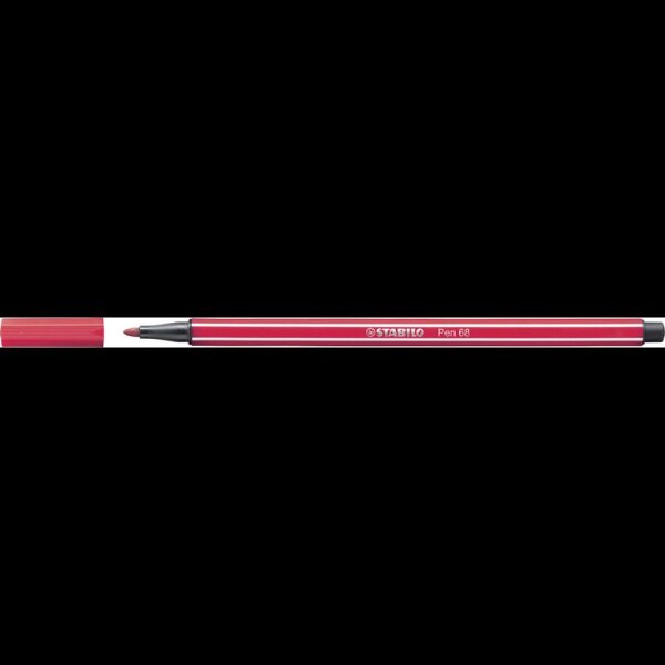 STABILO Pen 68 Filzstift rot, 1 St.