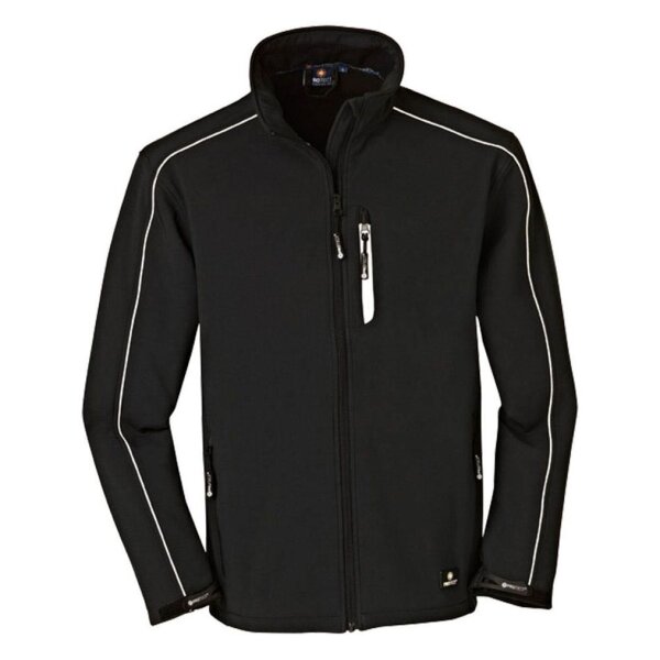 4PROTECT® Herren Softshelljacke OHIO schwarz Größe 2XL