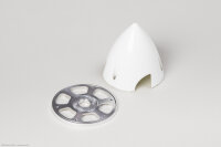 3-Blatt-Spinner 70 mm weiß