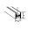 KrickHFS-8 H-Profil 6,4x6,4x375mm (5)