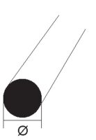 KrickMR-60 Rundstab Ø 1,5x250mm (10)
