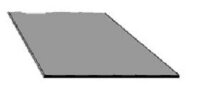KrickSSA-103 ABS Platte 0,75mm grau (4 Stück)