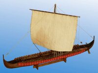 KrickWikinger Langschiff 1:72 Baukasten