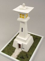 KrickLeuchtturm Udo Saki Laser Kartonbausatz
