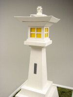 KrickLeuchtturm Udo Saki Laser Kartonbausatz