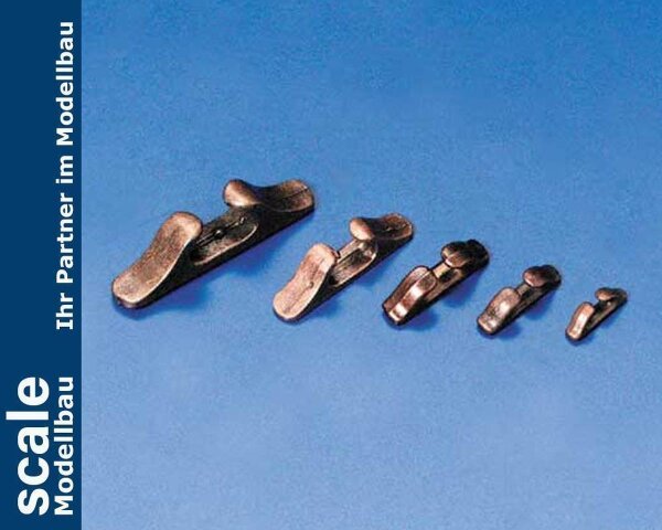 KrickLippe brüniert Metall 12mm (10Stk)