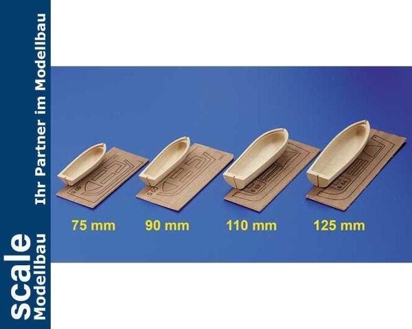 KrickBeiboot-Bausatz 110 mm