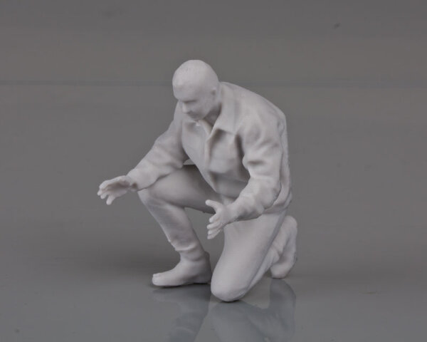 KrickFigur Matrose kniehend 3D Resin 1:25