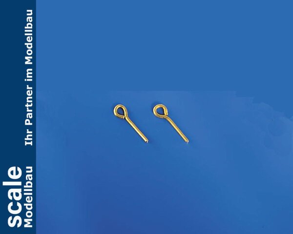 KrickAugbolzen 2x10mm Messing (10 Stck.)