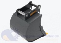 Seifert Tieflöffel 50 cm (144 l)  für MS03 Symlock geeignet für Minibagger 3 -5 to. ( SBB.C3.50-SB03S )