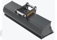Seifert Grabenräumlöffel starr 100cm  für MS01 Symlock Schaufelinhalt 80  l. Optimal geeignet für Minibagger 1 -2 to. ( SDF.C1.100-SB01S )
