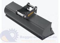 Seifert Grabenräumlöffel starr 120cm  für MS03 Symlock Schaufelinhalt 132  l. Optimal geeignet für Minibagger 2 -3 to. ( SDF.C2.120-SB03S )