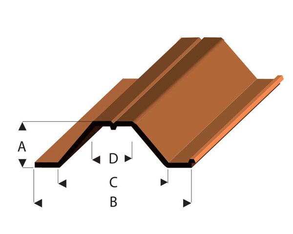 KrickSpundwandprofil 1:87 17,6x5,5x300mm (5 Stück)