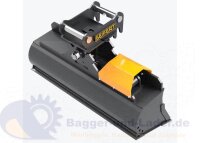Grabenräumlöffel hydraulisch 100 cm  MS01 SymlockGrabenräumlöffel hydraulisch Schaufelinhalt 80 l. Optimal geeignet für Minibagger 1 -2 to. ( SDH.C1.100-SB01S )