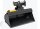 Grabenräumlöffel hydraulisch 100 cm  MS03 Symlock Grabenräumlöffel hydraulisch Schaufelinhalt 108  l. Optimal geeignet für Minibagger 2 -3 to. ( SDH.C2.100-SB03S )