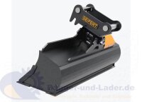 Grabenräumlöffel hydraulisch 120 cm  MS03...