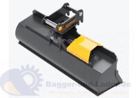 Grabenräumlöffel hydraulisch 140 cm  MS03 Symlock Grabenräumlöffel hydraulisch Schaufelinhalt 217  l. Optimal geeignet für Minibagger 3 -5 to. ( SDH.C3.140-SB03S )