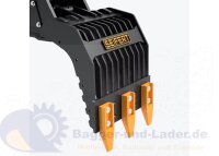Seifert SDG150 Abbruchgreifer mit Anschluss Lehnhoff MS03 optimal geeignet für Minibagger 2 – 3 Tonnen ( SDG150 )