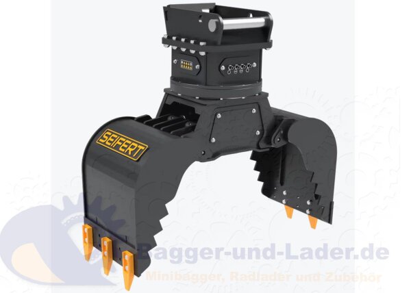 Seifert SDG390 Abbruchgreifer mit Anschluss Lehnhoff MS03 optimal geeignet für Minibagger 5 – 8 Tonnen ( SDG390 )