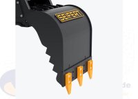 Seifert SDG390 Abbruchgreifer mit Anschluss Lehnhoff MS03 optimal geeignet für Minibagger 5 – 8 Tonnen ( SDG390 )