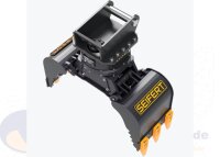 Seifert SSG150 Sortiergreifer mit Anschluss Lehnhoff MS03 optimal geeignet für Minibagger 2 – 3 Tonnen ( SSG150 )
