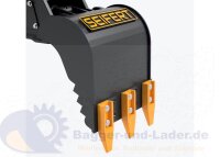 Seifert SSG150 Sortiergreifer mit Anschluss Lehnhoff MS03 optimal geeignet für Minibagger 2 – 3 Tonnen ( SSG150 )