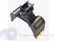 Seifert SSG260 Sortiergreifer mit Anschluss Lehnhoff MS03 optimal geeignet für Minibagger 3 – 5 Tonnen ( SSG260 )