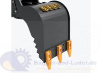 Seifert SSG260 Sortiergreifer mit Anschluss Lehnhoff MS03 optimal geeignet für Minibagger 3 – 5 Tonnen ( SSG260 )