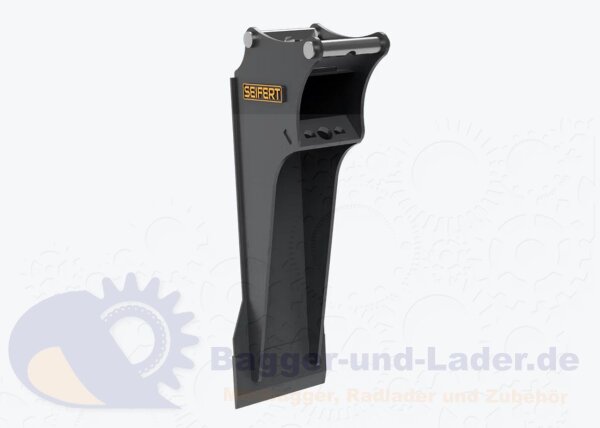 Seifert Powerspaten für MS01 Symlock geeignet für Minibagger 1 - 2  to. ( SPS.C1.100-SB01S )