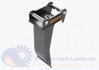 Seifert Kabellöffel  für MS01 Symlock geeignet für Minibagger 0,5 - 1  to. ( STB.C0.80-SB01S )