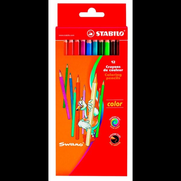STABILO color Buntstifte farbsortiert, 12 St.