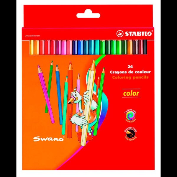 STABILO color Buntstifte farbsortiert, 24 St.