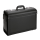 Alassio Pilotenkoffer GENOVA Lederimitat schwarz 46,0 x 20,5 x 35,0 cm
