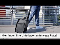Alassio Pilotenkoffer MONDO Lederimitat schwarz 46,0 x...