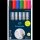 Schneider Maxx 290 Whiteboard- und Flipchart-Marker farbsortiert 2,0 - 3,0 mm, 6 St.
