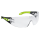 uvex Schutzbrille pheos 9192 schwarz, grün, 1 St.